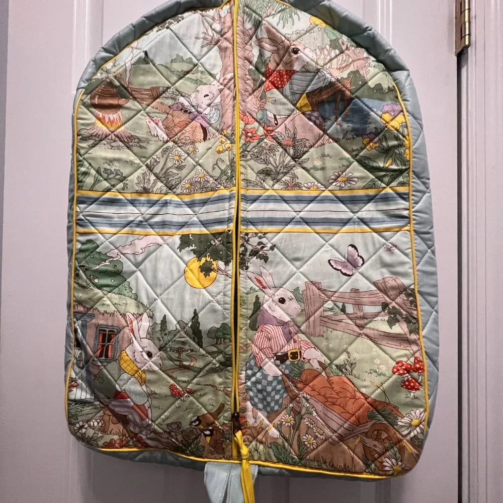 Heirloom Design kid Peter Rabbit garment carrier